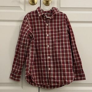 BOYS PLAID BUTTON DOWN GAP KIDS